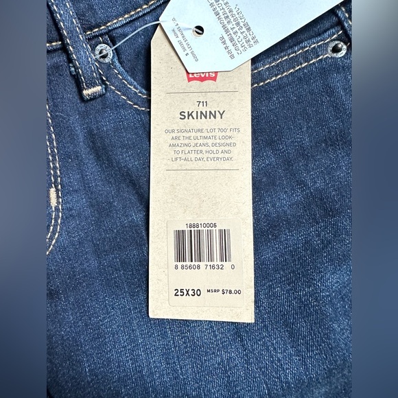 Levi’s 711 skinny 24 - Picture 5 of 5